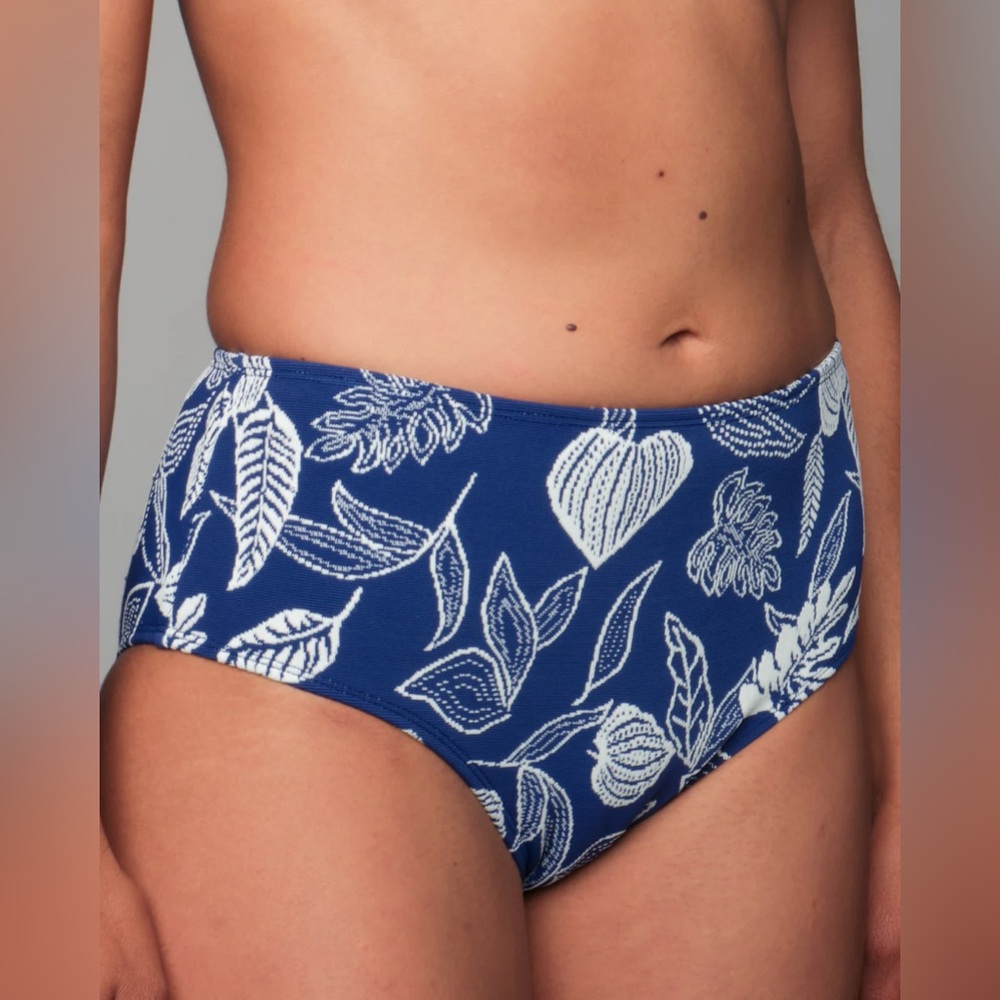 Seea Brasilia High Waist Bikini Bottom - Gaia